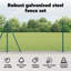 Vidaxl Hexagon Fence Steel-114622245-114622248
