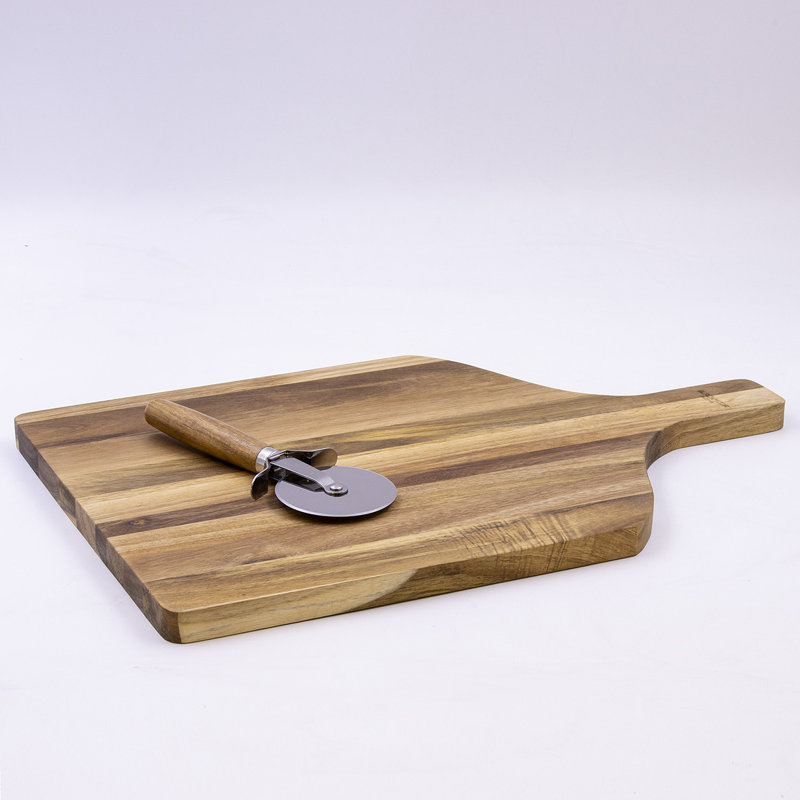 Blackmoor 3 -Piece Solid Wood Pizza Kit