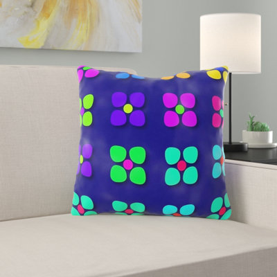 Coussin décoratif fleur