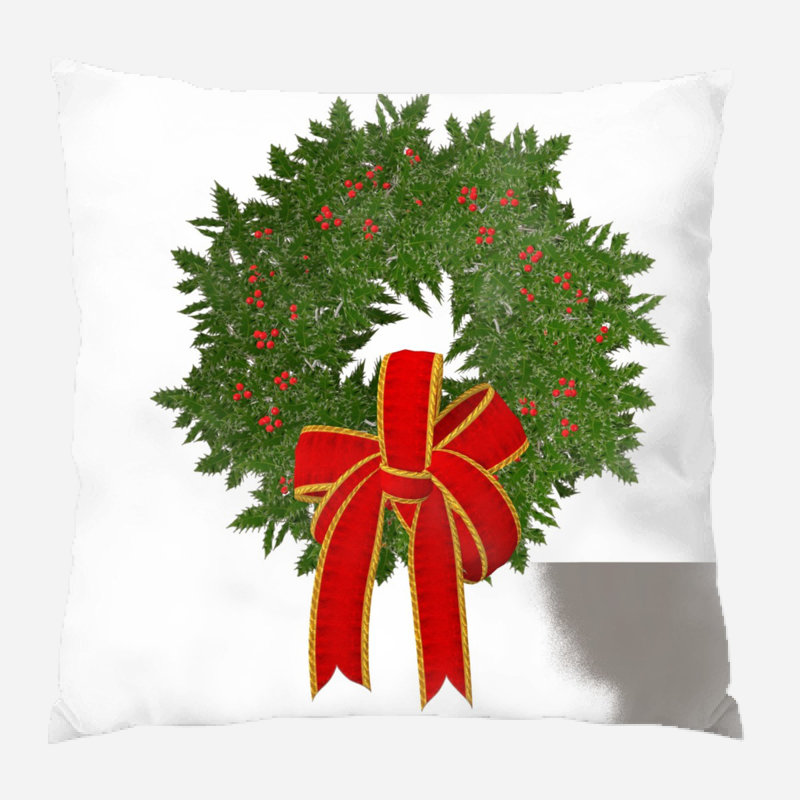  Coussin décoratif intérieur / extérieur Wreath