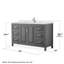 Daria 60 in. with Mirror Vanity-389104061-389104062-389148932