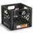 Juggernaut Storage 16 Quart Storage Crate with Handles, Black, Set of 2 (2 Pack)