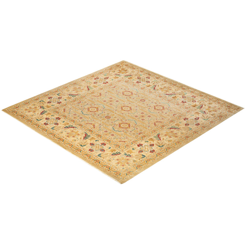 Stanislau One-of-a-Kind 9' 1" X 9' 2" Hand Knotted Area Rug