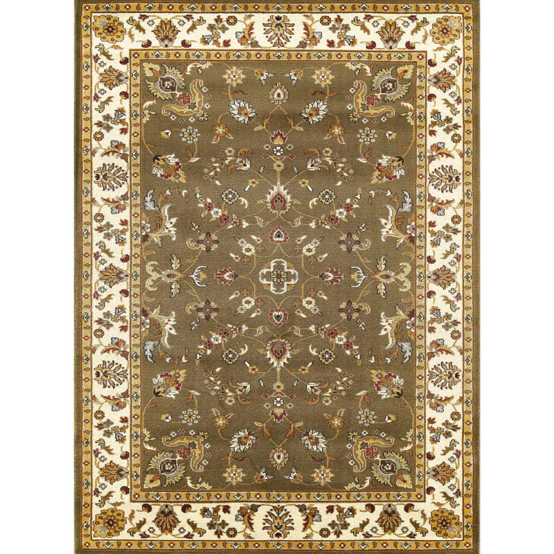 Tapis classique, Rectangulaire 2 pi x 3 pi, Vert