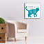  «Pawsome Cat» par Erin Clark, art mural sur toile, 12 po x 12 po-1270872342