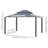 10 Ft. W x 10 Ft. D Aluminum Patio Gazebo-96861865