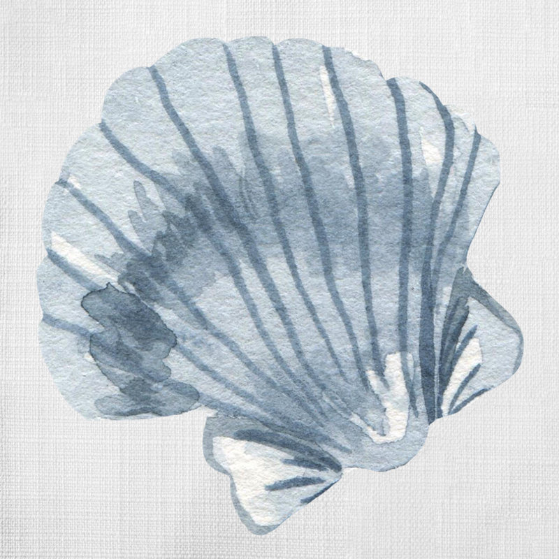 Nautical Sea Life_766 - Coussin décoratif inclus, H 16 po x l 16 po
