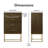 Tommy Hilfiger Franklin 4 Drawer Dresser, Walnut