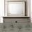 Laveda Pearl White Finish Mirror W/LED