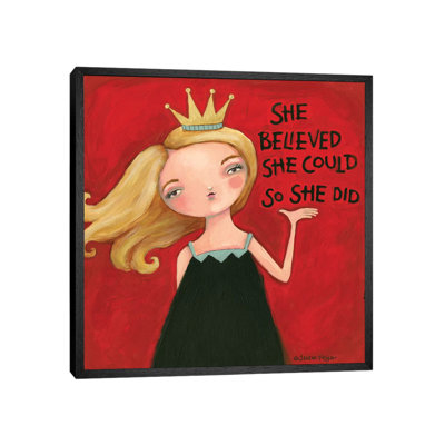 So She Did by Teresa Kogut - Painting on Canvas