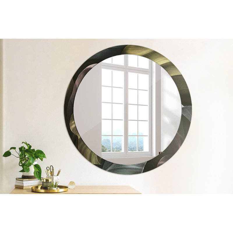 Huldar Glass Flat Wall Mirror