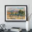 Mount of Sainte-Victoire by Pierre-Auguste Renoir - Picture Frame Painting-62809361-62809362
