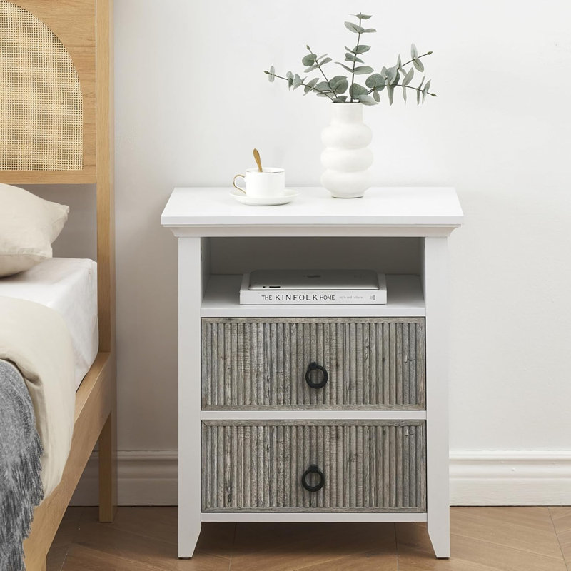 55 cm W Bedside Table