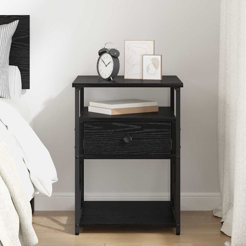 40cm W Manufactured Wood Bedside Table