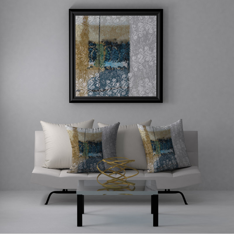 Housse de coussin carrée/insert, 24 po x 24 po