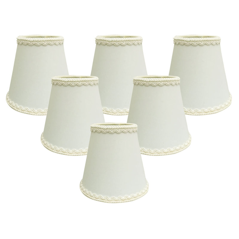 4.5'' H Empire Candelabra Shade, White