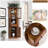 Nut-brown Solid Wood+Glass Display Cases