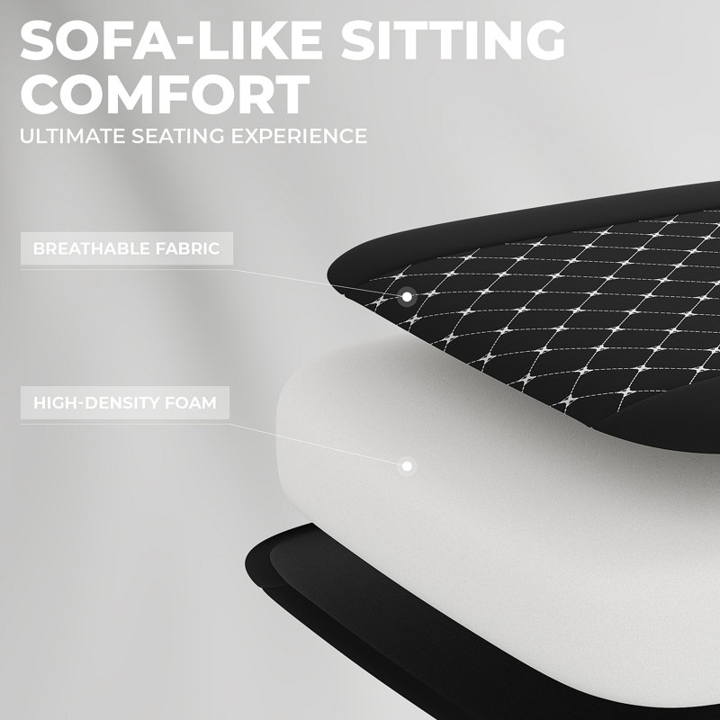 Fauteuil de jeu avec massage, fauteuil de jeu ergonomique pour PC, fauteuil d'ordinateur avec repose-pieds, appui-tête confortable et soutien lombaire, dossier haut