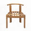 Chaise en bois sans accoudoirs