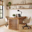 Solid Wood Computer Desk
