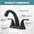 Centerset 2-handle Bathroom Faucet with Drain Assembly-97804582