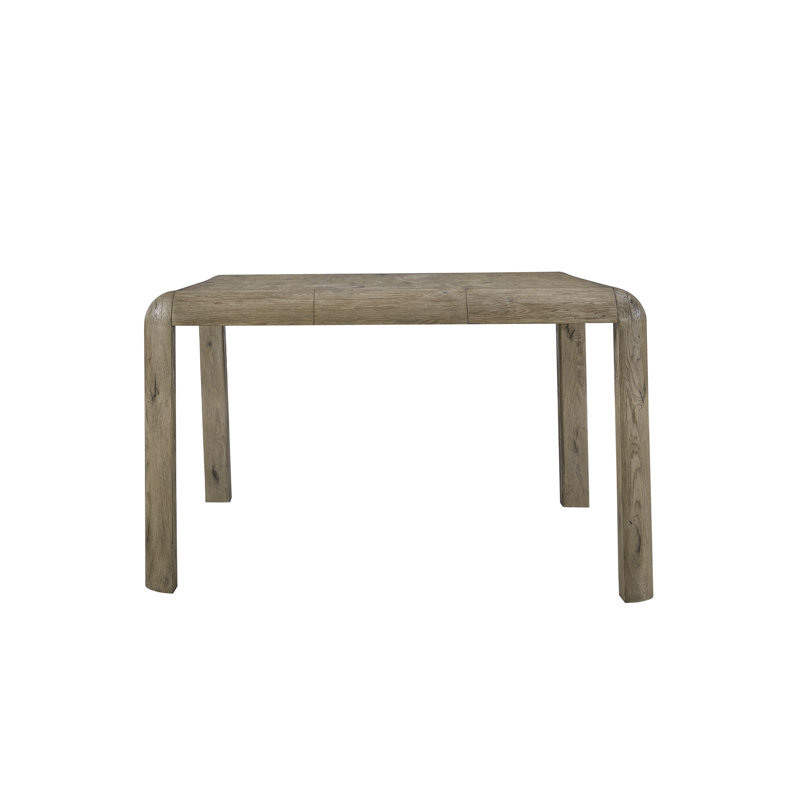 Table à hauteur de comptoir - placage de chêne noueux anglais