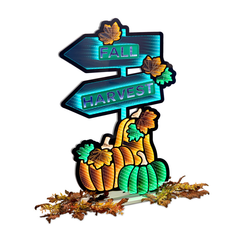 Plaque d'automne «Ekkolight» 35 po