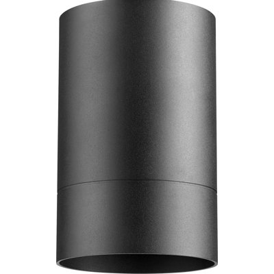 Cylinder 7" Ceiling Mount Black