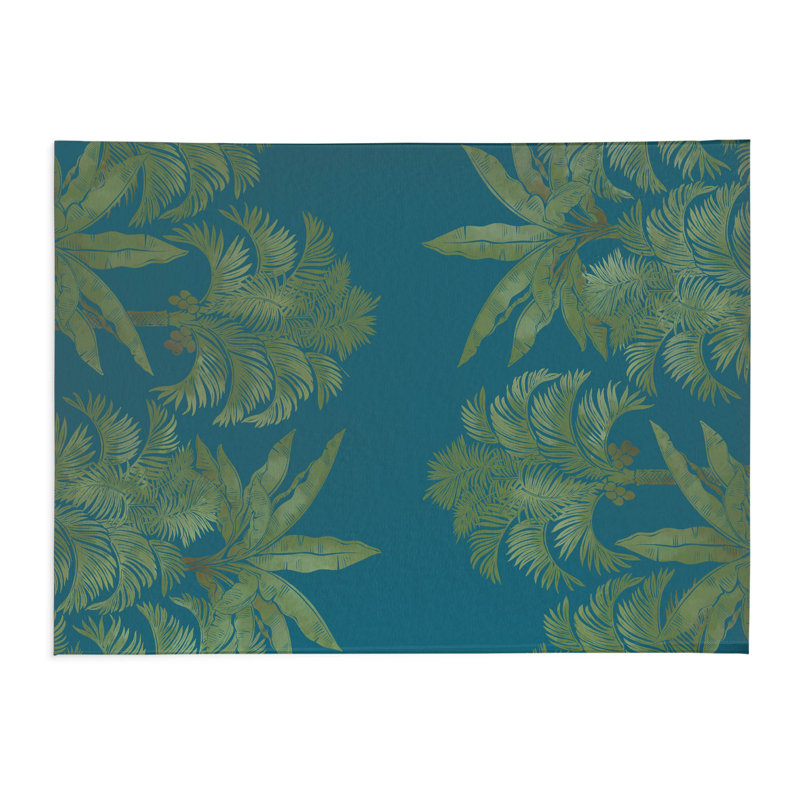 In the Jungle Outdoor Area Rug, Rectangle 3' x 5'