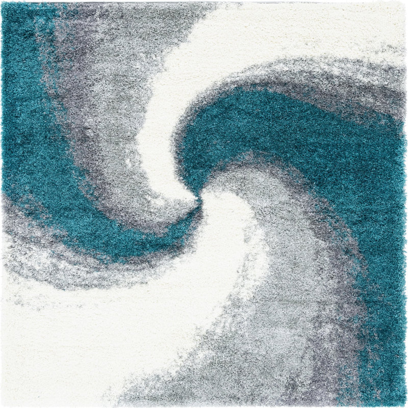 Dalpe Abstract Indoor Rug, Square 8'