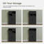 Grande armoire de rangement avec tiroirs et tablettes réglables - Solution d'organisation polyvalente pour la maison-98974121