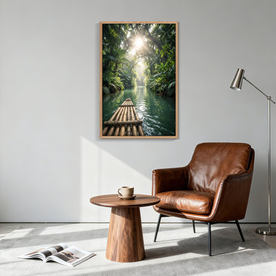 Ensemble de 1 tableau sur toile Jungle River