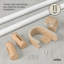 Adjustable 42" to 120" 1" Bellwood Curtain Rod-112879757