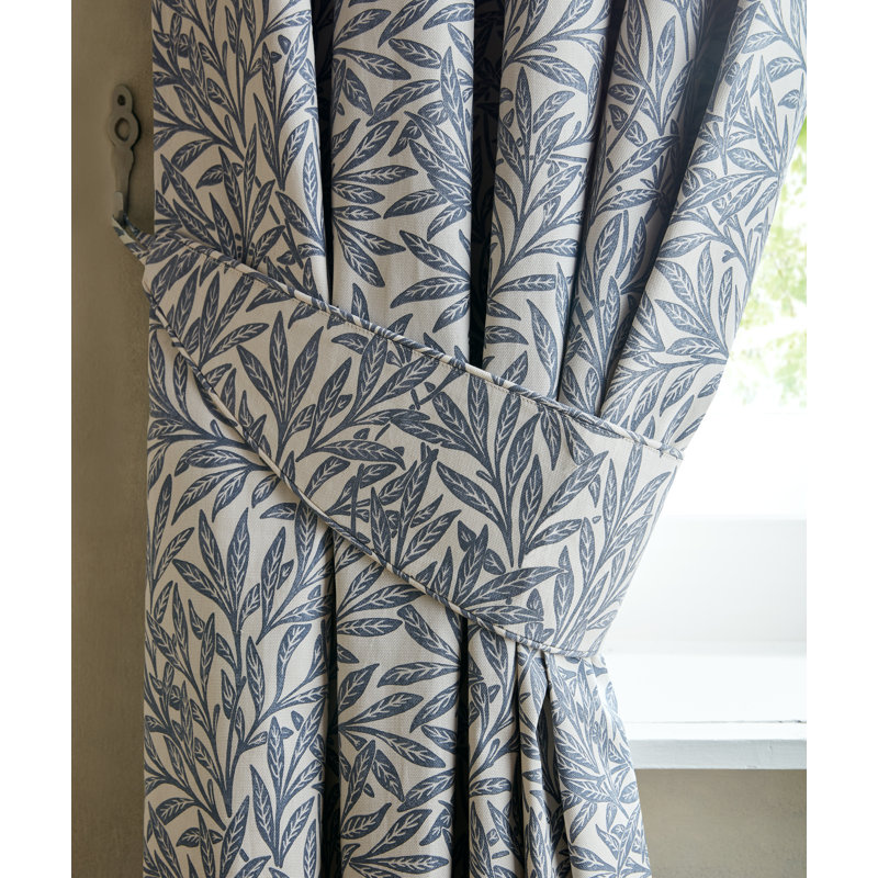 Nickel Cotton Blend 66cm Curtain Tieback