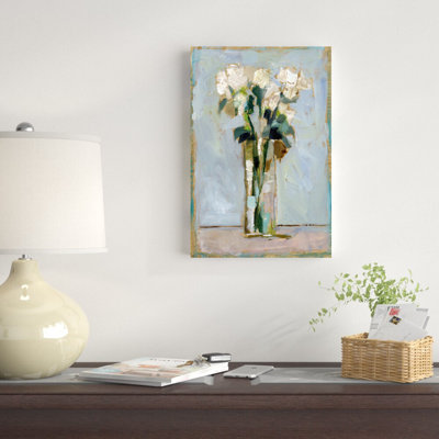 " White Floral Arrangement II " by Ethan Harper