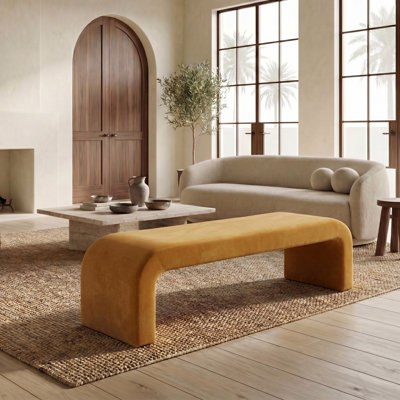 Banc rembourré Daine