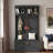 35" Hall Tree With Bench And Storage-336908116