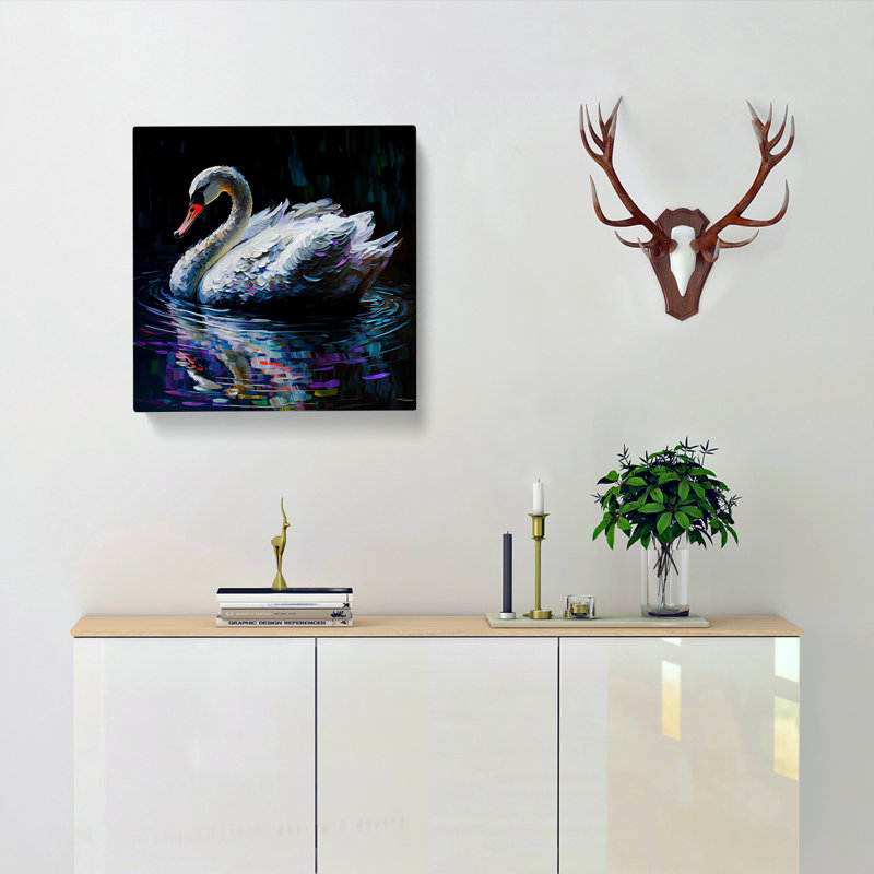 Modern Wall Art - Wrapped Canvas, 35cm H x 35cm W x 3cm D