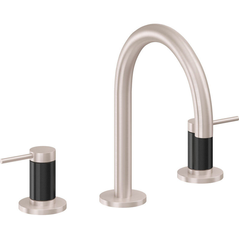 D Street 8" Widespread Lavatory Faucet, Satin Nickel
