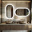 Miroir de salle de bain sans cadre Jaharie
