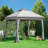 11×11 FT Pop-Up Gazebo Tent with 4 Mesh Sidewalls-112797802