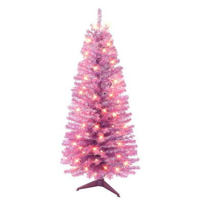 54' Lighted Fir Christmas Tree