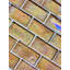 Atmosphere 2 in. x 4 in. Iridescent Recycled Glass Handmade Plastic Face Mounted Mosaic Decorative Wall & Pool Tile