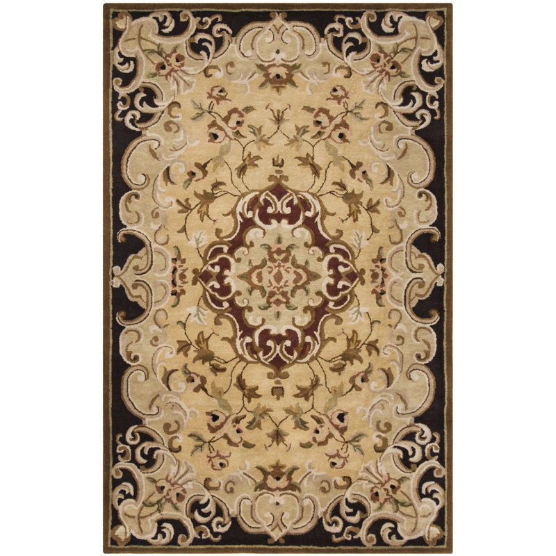 Alger Hand Tufted Wool Oriental Rug, Rectangle 2'3" x 4'