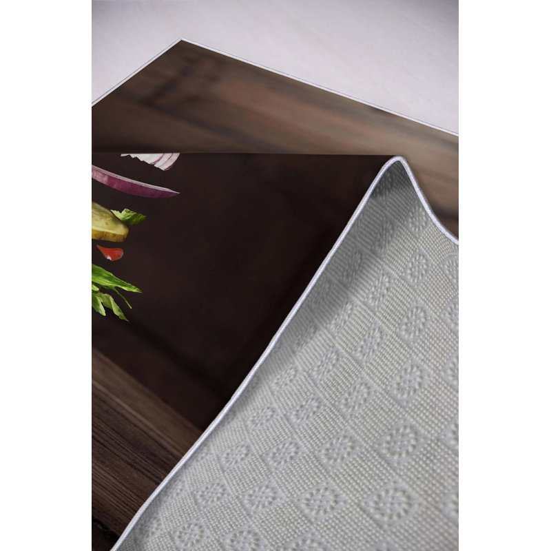 Luxurious Woven Carpet, 3D Digital Printed, 4.0 x 5.9 ft | 100% Polyester, Antibacterial & Non-Slip Underside | Pile Height: 0.3 in, Top Pile Weight: 4.9 oz | Machine Washable, Perfect for Living Room & Bedroom Decor
