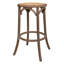 Solid + Manufactured Wood Accent Stool