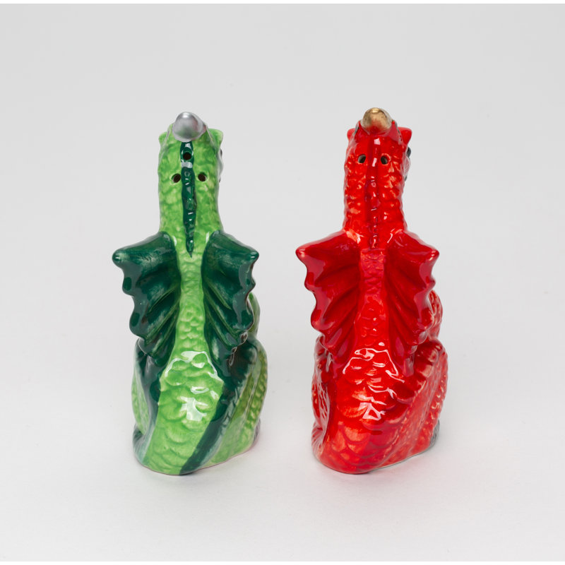 Medieval Dragon Salt And Pepper