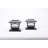 Solar Powered Integrated LED Metal Fence Post Cap Light Pack-35226097-46317929
