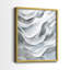 Série ABSTRACT CDLVI - reproduction encadrée de qualité supérieure - prête à être accrochée - aucun clou requis - aucun clou requis-85988812-85988813
