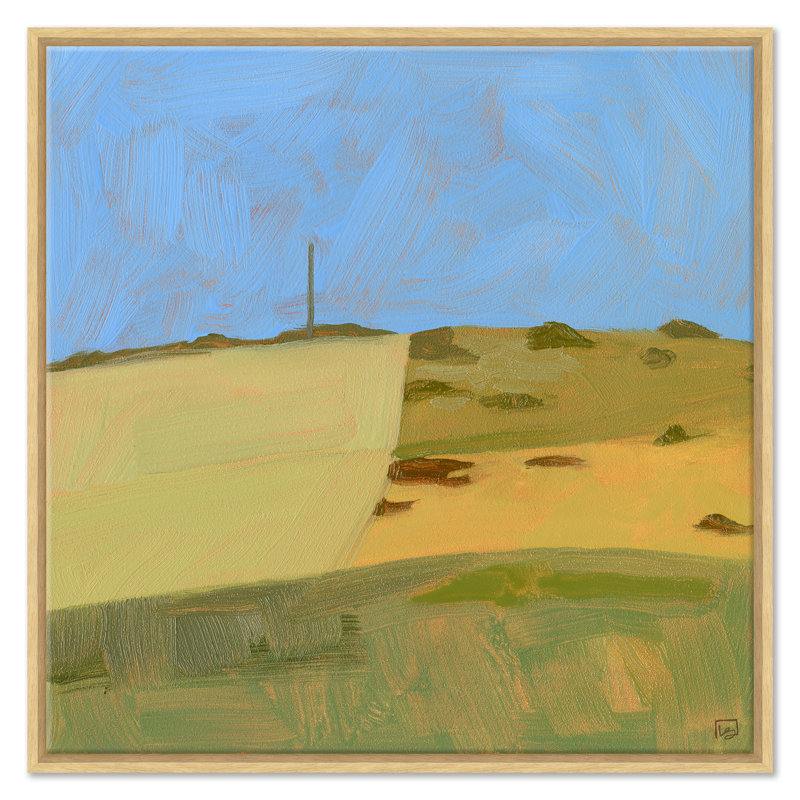 «West Jefferson With Pole», Naturel, Impression sur toile sans passe-partout, H 29,5 po x l 29,5 po